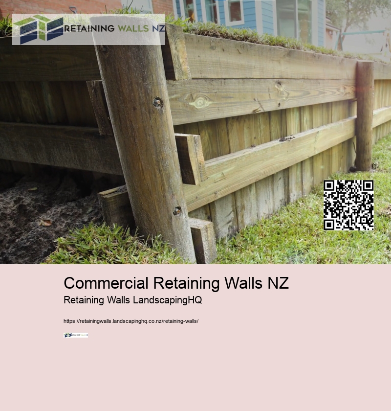 NZ Timber Retaining Wall