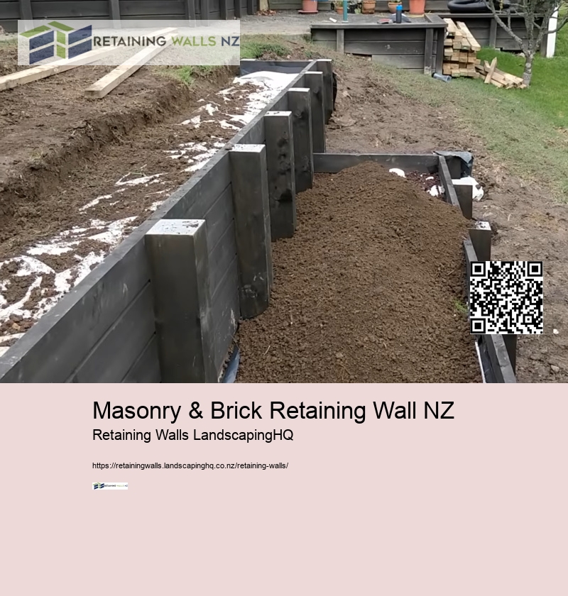 Masonry & Brick Retaining Wall NZ